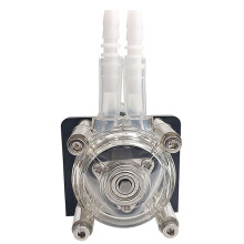 Pompa peristaltica a flusso elevato facile da installare 12V/24V pompa a vuoto per dosaggio 500mL/min tipo piatto