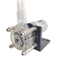 Grote Flow Anti - corrosie Peristaltische Pomp Vacuümpomp Zuigpomp Zelfzuigende Pomp Viscopomp 12V/24V Hoekpomp