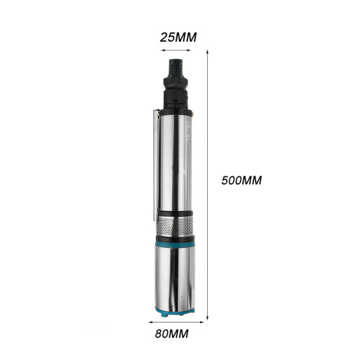 350W 24V Dompelwaterpomp Zonne - energie Diepe Put Pomp 1