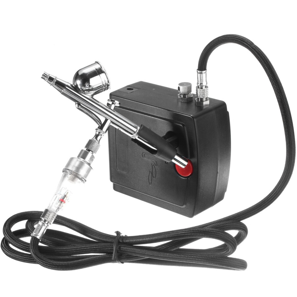 Airbrush Spraying Gun Air Compressor Kit Tattoo Manicure Craft Spray Model Air Brush Nail Tool Set
