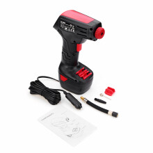 12V Compressore d'aria per pneumatici wireless per auto Pompa d'aria digitale LCD