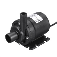 800 L/H 24 V DC 5M Tauchpumpe für Warmwasserzirkulation mit bürstenlosem Solarmotor