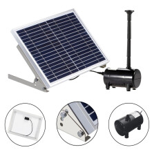 Solarbetriebene bürstenlose Wasserbrunnenpumpe für Teichgarten Outdoor Tauchkit