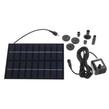 Solarpumpe Solarpanel Wasserpumpen - Kit Brunnen Teich Pool Wasser Garten Tauchpumpe