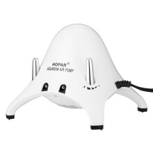 3.8W ZY-828 HOPAR Pompa di Ossigeno per Acquario Pompa d'Acqua Aeratore per Acquario 2 Uscite