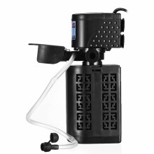 3 In 1 Filtro Purificatore per Acquario 12W Pompa di Ossigeno Filtro per Serbatoio Pompa
