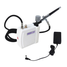 Airbrush Compressor Kit Spray Nagelkunst Verf Tattoo Taart Schilderen Luchtpomp