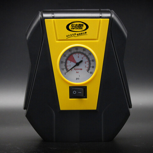 100PSI Auto Bandenpomp Luchtcompressor Elektrische Pomp Draagbare Auto DC12V 2