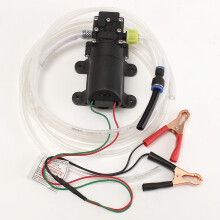 12V Estattore di Liquido per Olio 4.0L Pompa per Barche Kit per Cambio Olio