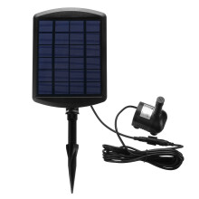 6V 1.8W Zonnepaneel Aangedreven Waterfonteinpomp Voor Zwembad Vijver Tuin Buiten Onderwater