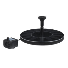 1.4W Zonne - energie Waterpomp Drijvende Vijver Tuin Fontein Vogelvoederhuis