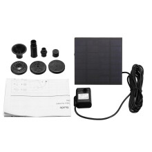 1.2W 7V Zonne - energie Onderwater Fontein Waterpomp Paneel Tuin Zwembad Vijver 160L/u
