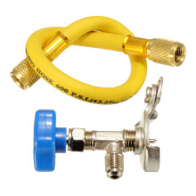 R12 R22 Tubo di Ricarica Refrigerante per Aria Condizionata Auto Fitting per Bombola di Gas