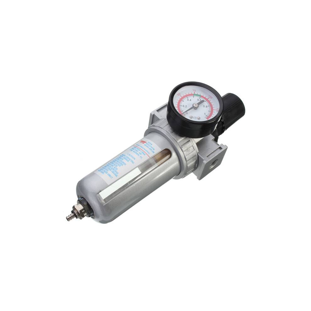 Sfr200 Pneumatic Air Filter Regulator Gas Source Treatment Pressure Gauge For Air Compressor 731943285864