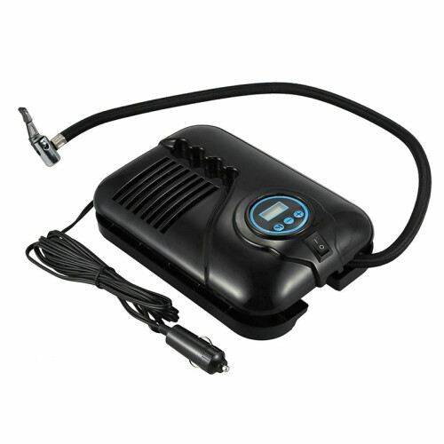 12V 250PSI Digitale Luchtpomp Draagbare Voetbal Auto Banden Inflator Compressor Pomp 1