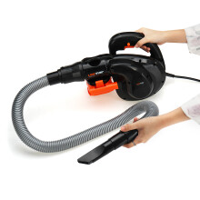 1800W 220V Aspiratore portable Soffiatore d'Aria 6 Velocità Regolabile Aspirapolvere per Auto Giardino Foglie e Polvere