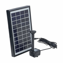 4W 10V 380L/H Pompa d'acqua a pannello solare per paesaggio stagno piscina acquario fontana galleggiante con 6 ugelli