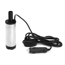 12V Pompa electric Sommersa per Acqua 38mm Pompa per Carburante Olio Spina per Accendisigari 8700r/min