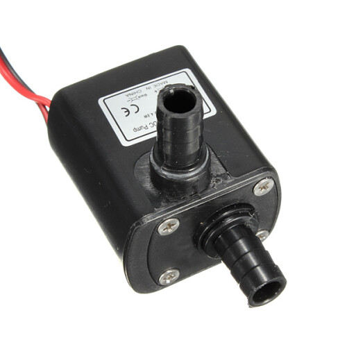 Mini DC12V 3M Micro Stille Motor Onderwater Borstelloze Waterpomp 2