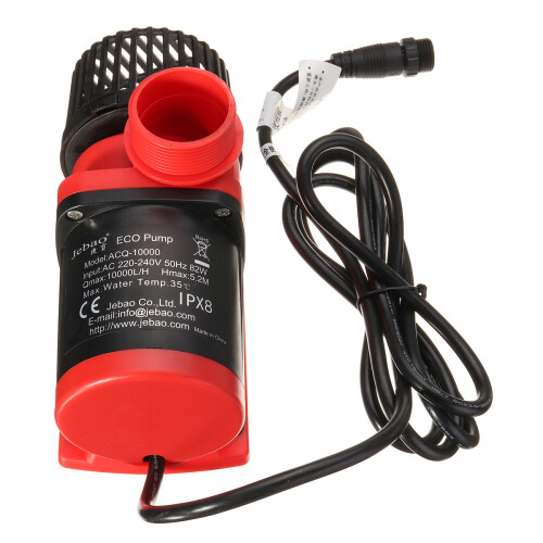 JIEBAO 220V Dompelwaterpomp Variabele Stroompomp LCD Vermogen Snelheidsweergave