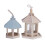 Wooden Bird House Feeder Frame Bird Cage Net for Feeding Tool 8