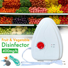 Tragbarer EU 220 V Ozon-Generator Sterilisator Luft-Ozonisierer Wasserreiniger Reinigungs-Ozonator für Obst Gemüse Wasser Lebensmittelreinigung