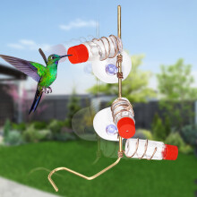 Saugfuß Transparenter Vogelhaus Langlebig Einfach zu Reinigen Vogel-Fütterungsstation
