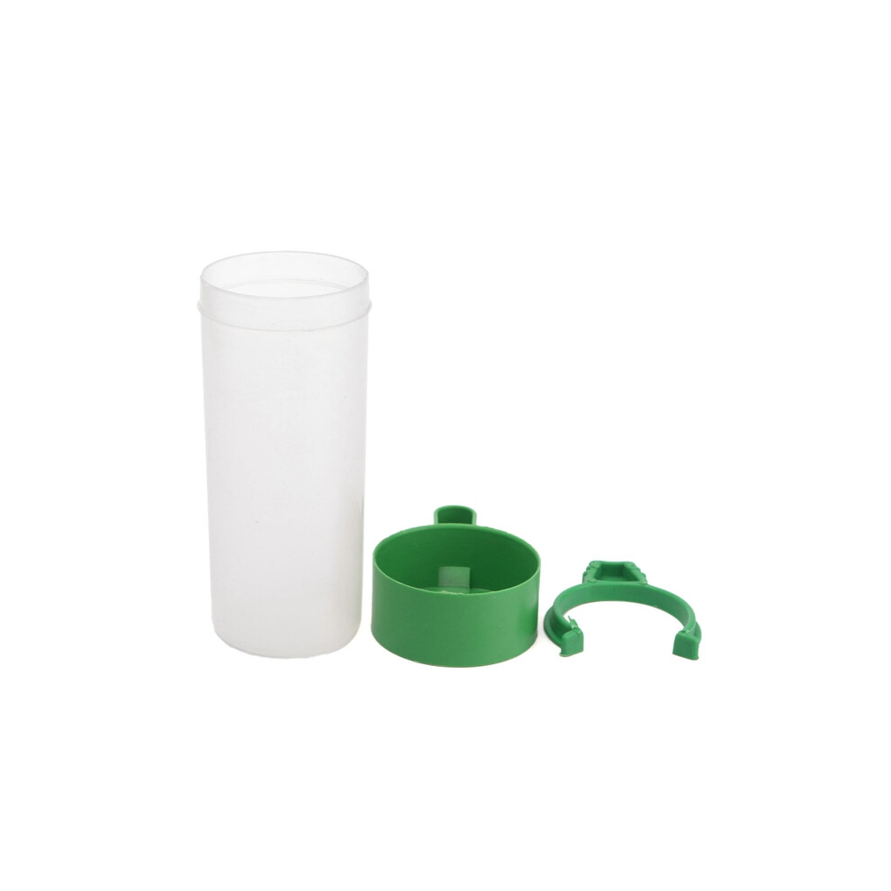 Parrot Bird Drinker Feeder Watering Plastic With Clip For Aviary Budgie Cockatiel
