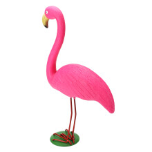 31x10.5x40cm DIY Roze Flamingo Tuin Decoraties Dier Model Zonder Vleugels