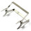 7pcs / Set Beekeeping Tools Set Bee Brush/Uncapping Fork/Queen Catcher/Hive Tool 6