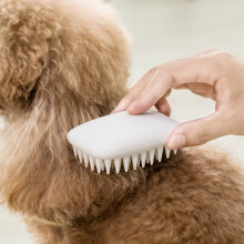 Jordan Judy Haustierkamm Silikon rutschfest Massage Pflege Katzen Hunde Kamm Haustierhaare Entfernen Bürste