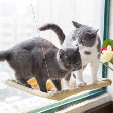 Yani HP - DC1 Haustier Katzenfenster - Hängematte weiche Katzenunterkünfte 15KG katzensicher hängendes Regal Sitz Haustierbett