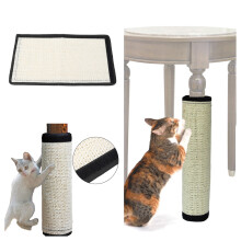 Katzenkratzbaum Wand-Eckkratzer Matte Pad Interaktive Spielzeuge