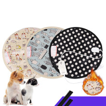 220 V Haustier Elektrische Heizmatte Winter Warm Heizteppich für Hund Katze Temperaturregelung beheizte Haustiermatte Decke