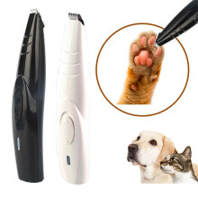 Elektrische huisdier nagelhaartrimmer slijper verzorgingsgereedschap schaar cutter kat hond haar knip paw schaver