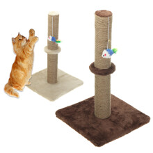 Kratzbaum für Katzen Interaktive Katzenspielzeuge mit Spielzeug Kratzbaum für Katzen und Kätzchen aus Hanfseil