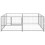 Hundehaus Silber 43. 1 ft Stahl 3
