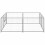 Hundehaus Silber 43. 1 ft Stahl 2