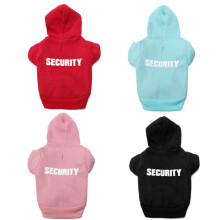 XS bis XXXL Winter Haustiere Hund Sicherheitsdruck Kleidung Welpe Katze Hoodie Warmer Mantel