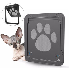 37  42 cm Große Mittelgroße Hund Katze Haustier Tür Bildschirm Fenster ABS Magnetisch Automatische Verriegelung Klappen
