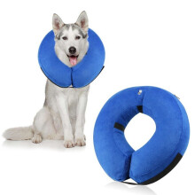 Opblaasbare Beschermhalsband voor Honden en Katten Zachte Herstelhalsband voor Letsels Huiduitslag Huisdier
