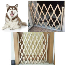 Faltbare Hundetür Sicherheitszaun Schutz Holz Tür Welpe Katze Haustier Barriere Sicherheitszaun