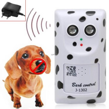 Loskii Repellente per Cani Nuovo Dispositivo Antibark Ultrasonico Umano Anti Abbaio Controllo del Abbaio Silenziatore per Cani Allenatore per Ani