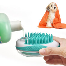 Pettine per la pulizia multifunzionale sapone per gatti spazzola in gomma per il bathroom degli animali domestici strumenti per la toelettatura d