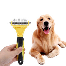 Spazzola per cani per la perdita di pelo - Migliori strumenti per la toelettatura dei gatti tosatrice per peli di animali.