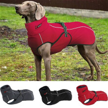 Wasserdichte Hundejacke Reflektierend Große Hundekleidung Mantel Winter Warm Outdoor Anzug