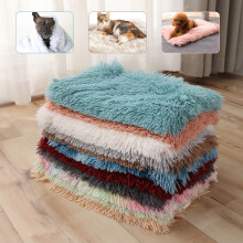 Coperta per animali morbida e pelosa extra soffice calda per gatti e cani materassino cuscino.