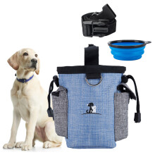 Portable Pet Dog Treat Pouch Dog Obedience Agility Training Treat Bags Detachable Pup Feed Pocket Puppy Snack Reward Waist Bag