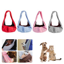 Borsa a spalla per cani da viaggio all'aperto zaino a tracolla per gatti e cuccioli borsa a mano