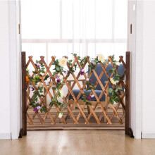 Mobile Pet Isolation Door Portable Scalable Instant Wooden Fence Retractable Fence Dog Sliding Door